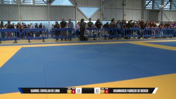 Gianmarco Fabrizio De Rienzo vs LEO EDWARD 2026 IBJJF European Kids