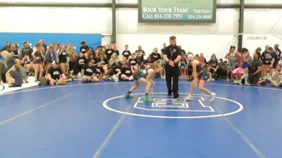 35 lbs Rr Rnd 4 - Aubrey Kidwell, Ohio Outcasts - W vs Elle Young, Michigan Wrestling Academy - W