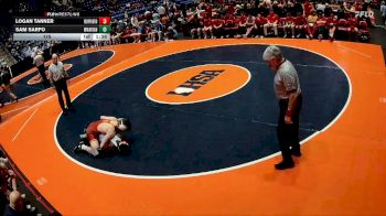 175 lbs Quarterfinals (8 Team) - Logan Tanner, Murphysboro vs Sam Sarfo, Woodstock (Marian)