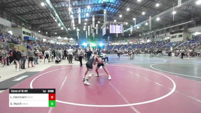 109 lbs Consi Of 16 #2 - Lincoln Hemmert, Western Colorado WC vs Sean Marill, Wrecking Crew