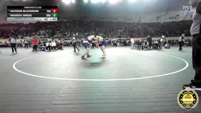 B6A-215 lbs Quarterfinal - Maddox Gregg, Edmond North vs Jackson Blackburn, Piedmont
