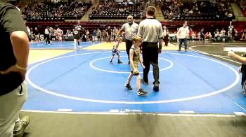 43 lbs Rr Rnd 3 - Gauge Littlefield, Coweta Tiger Wrestling vs Coby Lynch, Genesis Wrestling