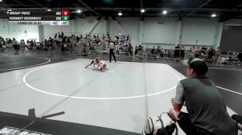 54 lbs Consi Of 16 #2 - Brody Peck, Aniciete TC vs Everett Goodrich, Chinook WC