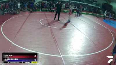 105 lbs Cons. Round 1 - Kiya Roe, Oregon vs Alicia Hansen, Utah