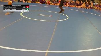 135 lbs Round 5 - Makaela Davis, Bellevue East vs Gracey Knajdl, Kearney