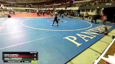 National K-2 68 Round 2 - Noah Cunningham, Smithfield Youth Wrestling vs Davis Chappell, Bull Island Grappling