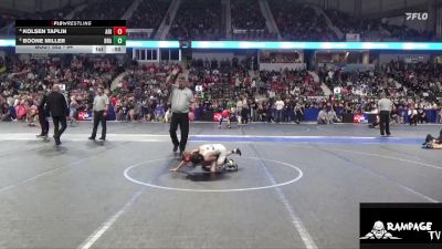 64 lbs Quarterfinal - Boone Miller, Brawlers vs Kolsen Taplin, Abilene