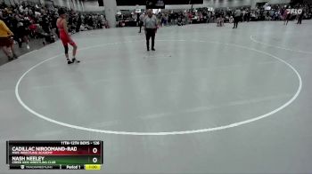 126 lbs Cons. Round 4 - Cadillac Niroomand-Rad, MWC Wrestling Academy vs Nash Neeley, Creek Kids Wrestling Club