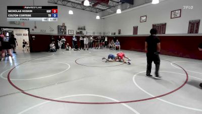 100 lbs Final - Nicholas Hoskin, Gentile Trained vs Colton Cortese, Triumph Trained