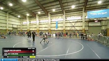 94 lbs Semifinal - Nolan Carlson, Utah vs Caleb Recopuerto, Hawaii