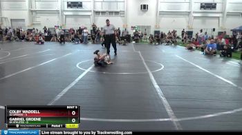 56 lbs Round 2 (8 Team) - Colby Waddell, U2 Upstate vs Gabriel Groene, 84 Athletes