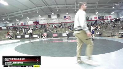 174 lbs Cons. Round 3 - Gabe Blissenbach, West Liberty vs Austin O`Donoghue, Marian