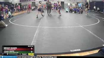 80 lbs Round 3 - Colin White, Eastside Youth Wrestling vs Bryant Rogers, Team Bear Wrestling