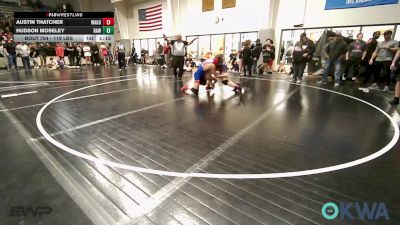 119 lbs Round Of 16 - Austin Thatcher, Wagoner Takedown Club vs Hudson Moseley, Raw Wrestling Club