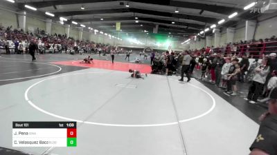 77 lbs Rr Rnd 1 - Jaxx Pena, Ignacio Wrestling Club vs Cayden Velasquez Baca, Bloomfield Wildcats