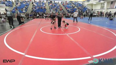 40 lbs Rr Rnd 5 - Kase Zappone, Barnsdall Youth Wrestling vs Kolsen Ashley, Blackwell Wrestling Club