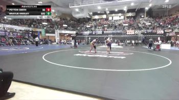 235 lbs Quarterfinal - Braylie Knisley, Douglass Hs vs Peyton Smith, Ingalls