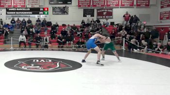 150 lbs Quarterfinal - James Marcellus, Spaulding vs Tanner Matuszewski, Springfield