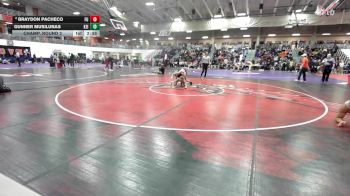 125 lbs Champ. Round 2 - Gunner Musilunas, Keiser University vs Braydon Pacheco, Friends University