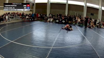70-85 lbs Quarters - Marvin Burton, Wyoming vs Jacob Judd, Jr., Nevada
