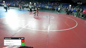 157 lbs Round Of 64 - Eder Gomes, Milford vs Hunter Gormally, Minnechaug