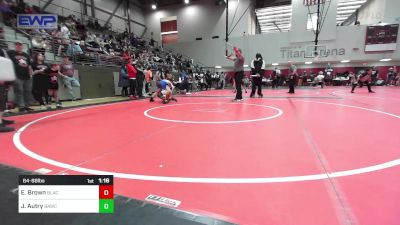 84-88 lbs Semifinal - Easton Brown, Blackwell Wrestling Club vs Jagger Autry, Broken Arrow Wrestling Club