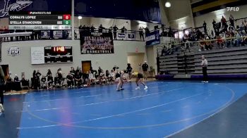 100 lbs Semis & 1st Wb (8 Team) - Stella Stancoven, Greenbrier vs Coralys Lopez, Richmond Hill HS