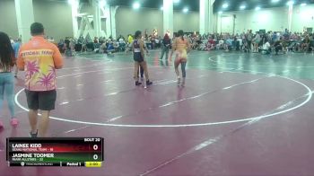 145 lbs Round 5 (8 Team) - Jasmine Toomer, MIAMI ALLSTARS vs Lainee Kidd, SEAAU National Team