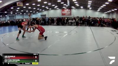 126 lbs Cons. Round 2 - Peyton Michael, Reel Wrestling Club vs Ari Runkle, Nova WC