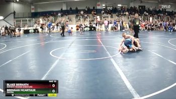 125 lbs Cons. Round 3 - Blake Bernath, Burnett Trained Wrestling vs Brennan McArthur, Oxford