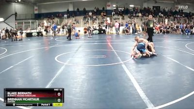 125 lbs Cons. Round 3 - Blake Bernath, Burnett Trained Wrestling vs Brennan McArthur, Oxford