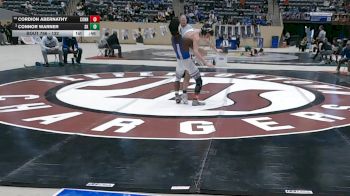 132 lbs Cons. Round 5 - Cordion Abernathy, Conner vs Connor Warner, Simon Kenton