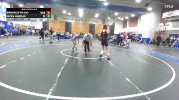 132 lbs Cons. Round 2 - Ricky Angelas, Rancho Bernardo vs Kendrick Vo Bao, Westminster