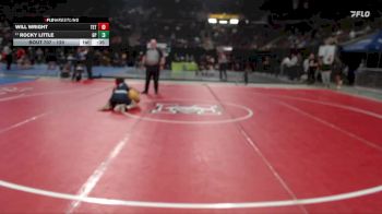 120 lbs Cons. Round 2 - Rocky Little, Gonzaga Prep vs Will Wright, Teton