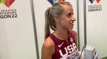 Karissa Schweizer Comes Back From 10K To Qualify For 5K Final
