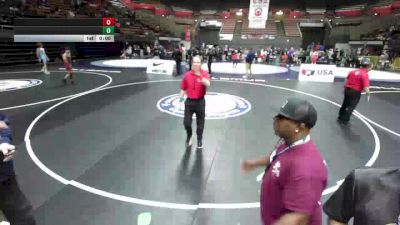 120 lbs Cons. Rd Of 32 - Jonathan Davis, Firebaugh High School Wrestling vs Jett Gonzalez, Dark Knight Wrestling Club