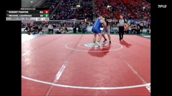 3A 285 lbs Quarterfinal - Michael Lizarraga, Firth vs Robert Fuentes, Declo