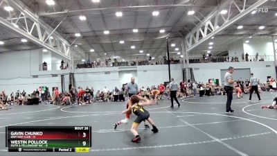 98 lbs Round 7 (8 Team) - Gavin Chunko, Grit Mat Club vs Westin Pollock, Faith & Fellowship WC