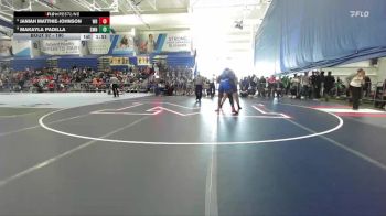 190 lbs Champ. Round 1 - Makayla Padilla, Shawnee Mission North vs Janiah Matthie-Johnson, Washburn Rural