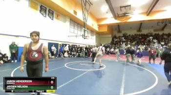 175 lbs Cons. Round 2 - Jayden Nelson, Winslow vs Jaron Henderson, Shiprock