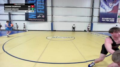 154 lbs Rr Rnd 1 - Cooper Thompson, Indiana Outlaws Silver vs Connor Welock, CTWHALE