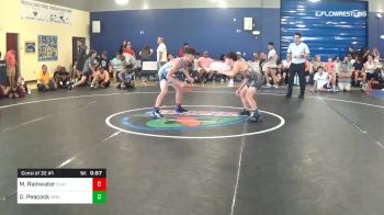 120 lbs Consi Of 32 #1 - Mavrick Rainwater, Clay High School vs Dalton Peacock, Venice