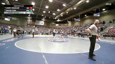 Champ. Round 1 - Lainey Riquelme, Enterprise vs Gracie Clem, Duchesne