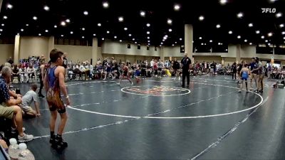 70 lbs Semis & 1st Wb (8 Team) - Maddox Mautner, Brother Melchior vs Luke Blair, Alabama Elite Black