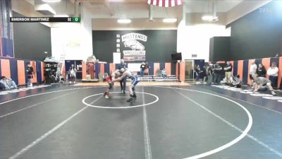 175 lbs Cons. Round 5 - Emerson Martinez, Birmingham Charter vs Trevor Bailey, El Modena