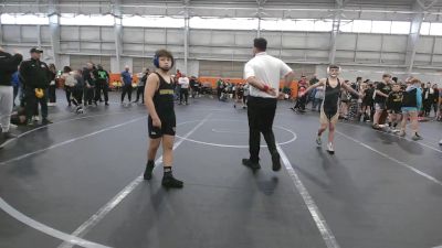 110 lbs Round 5 (6 Team) - Anze Williams, Meridian Maniacs vs Jamison Gilles, Westshore