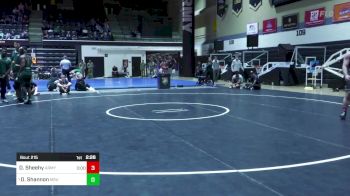 174 lbs Semifinal - Dillon Sheehy, Army vs DJ Shannon, Michigan State