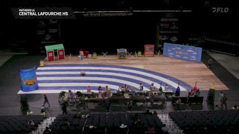 Central Lafourche HS "Mathews LA" at 2026 WGI Percussion/Winds World Championships