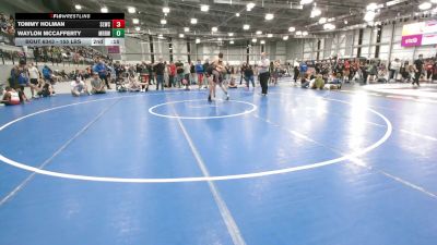 92 lbs Cons. Sub-semis - Beaudin Murphy, Billings Wrestling Club vs Tristan Alves, Spring Hills Wrestling