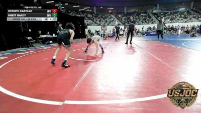 98 lbs Semifinal - Octavio Castillo, Juggernaut Wrestling Club vs Rhett Hardy, Shelton Wrestling Academy